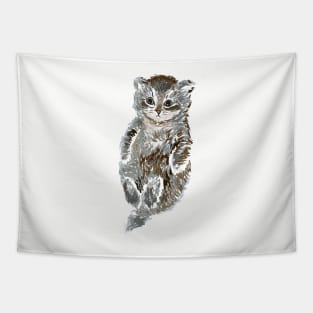 Soft Fuzzy Kitten Tapestry