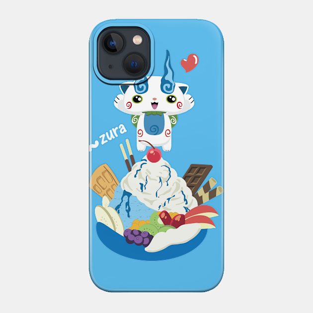 Ice Cream Komasan - Heart - Phone Case