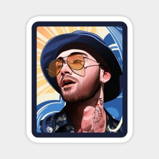 Zayn Portrait Illustration Magnet