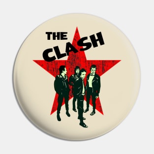 The clash t-shirt Pin