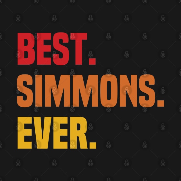 BEST SIMMONS EVER ,SIMMONS NAME by tribunaltrial