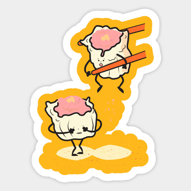 siomai lovers foodie sticker teepublic siomai lovers