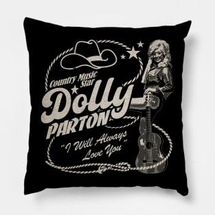 Dolly Country Queen Pillow