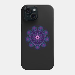 Purple & Turquoise Mandala Phone Case