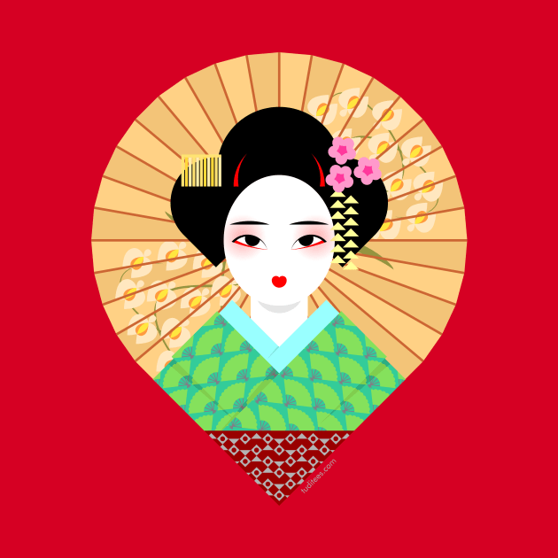 Geisha by tuditees