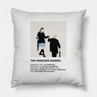 The Princess Diaries Minimalist Poster Pillow