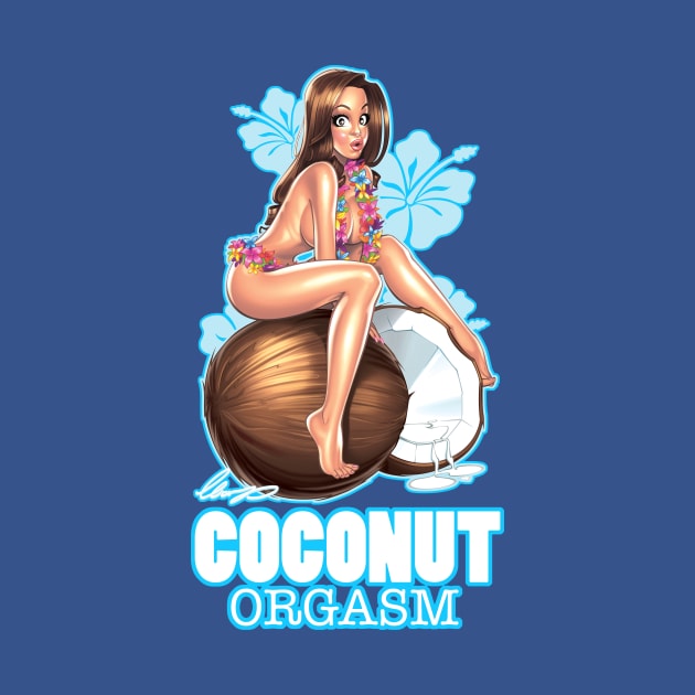 Coconut pinup Girl by Eliaschatzoudis