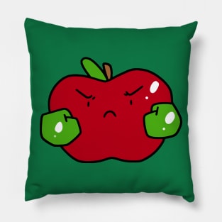 Boxing Apple Pillow