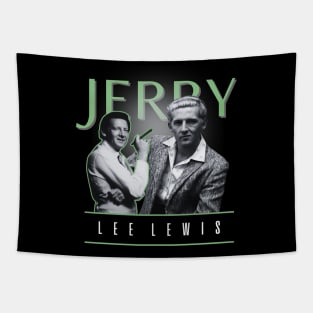 Jerry lee lewis +++ retro Tapestry