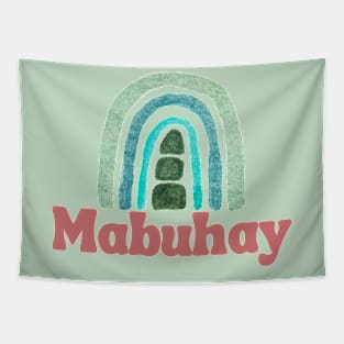 Pinoy pride Mabuhay tagalog expression Tapestry