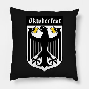 oktoberfest german drinking eagle flag Pillow