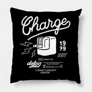 recharge your life(dark shirt) Pillow