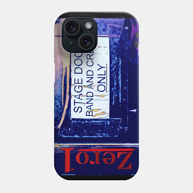 Zero1-1.53 Back Stage Door Phone Case by Stinkykittydesign