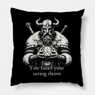 Barbarian Dice Pillow