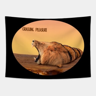 cracking pleasure Tapestry