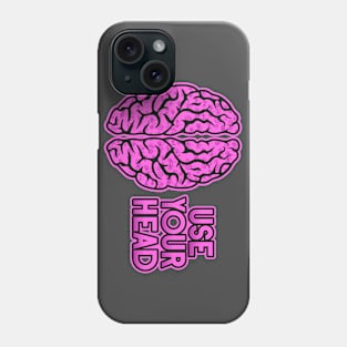 Use Your Head, Use Helmet 2 Phone Case