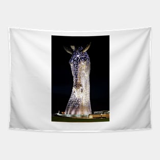 The Left Kelpie at Night Tapestry