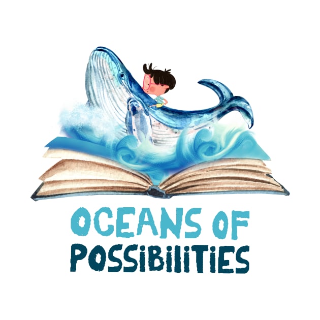 librarian oceans possibilities reading by Babyborn