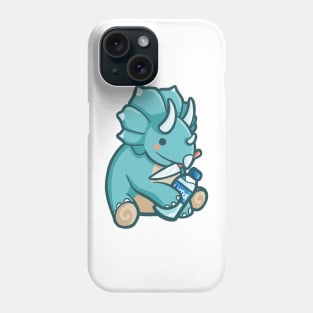 Drink water, otherwise...! dinosaur Phone Case