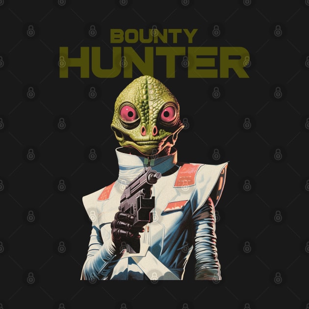 Bounty Hunter, Space Lizzard by CG Apparel