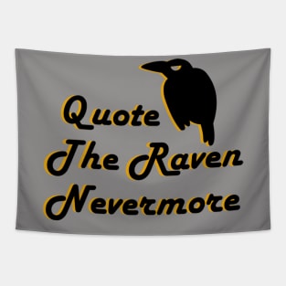 Quote The Raven Tapestry