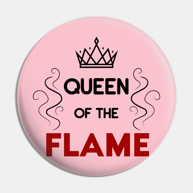 The Flame Obeys Pin by Newmen