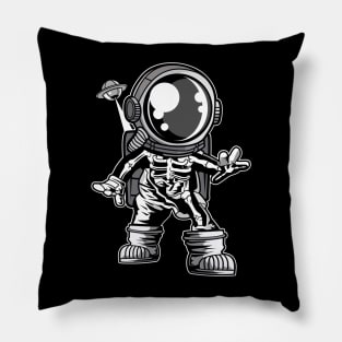 Astronaut Space X Ray Pillow