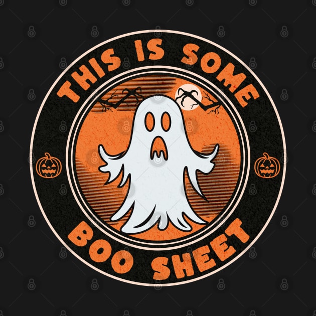 This is Some Boo Sheet Funny Halloween Boo Ghost Costume by mstory