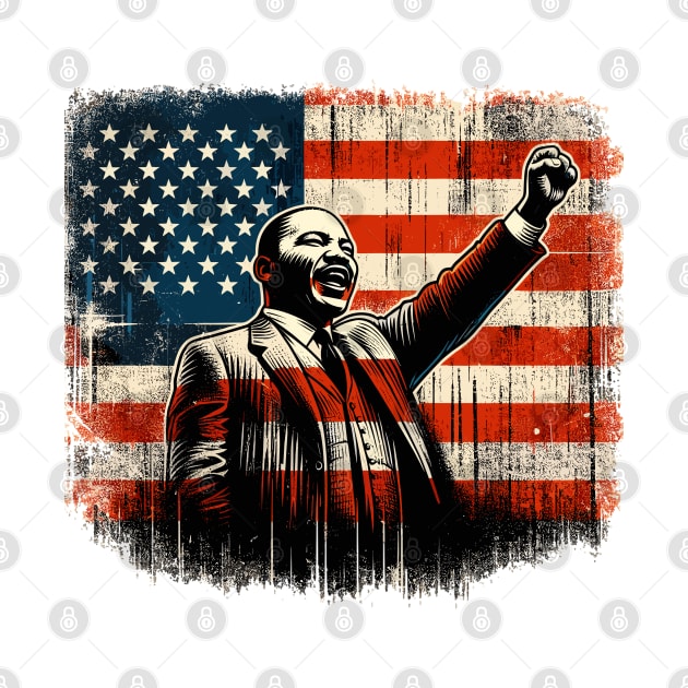 Martin Luther King by Vehicles-Art