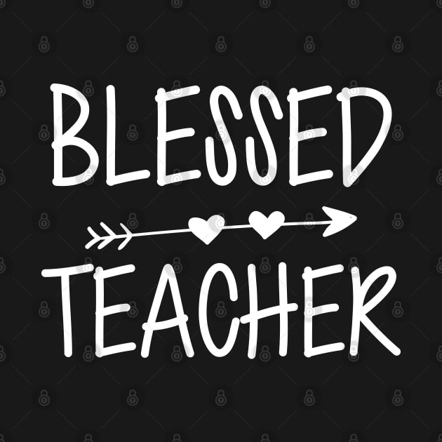 Teacher - Blessed Teacher by KC Happy Shop