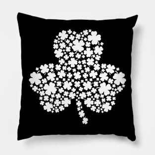 Shamrock St. Patrick's Day Clover 4 Pillow