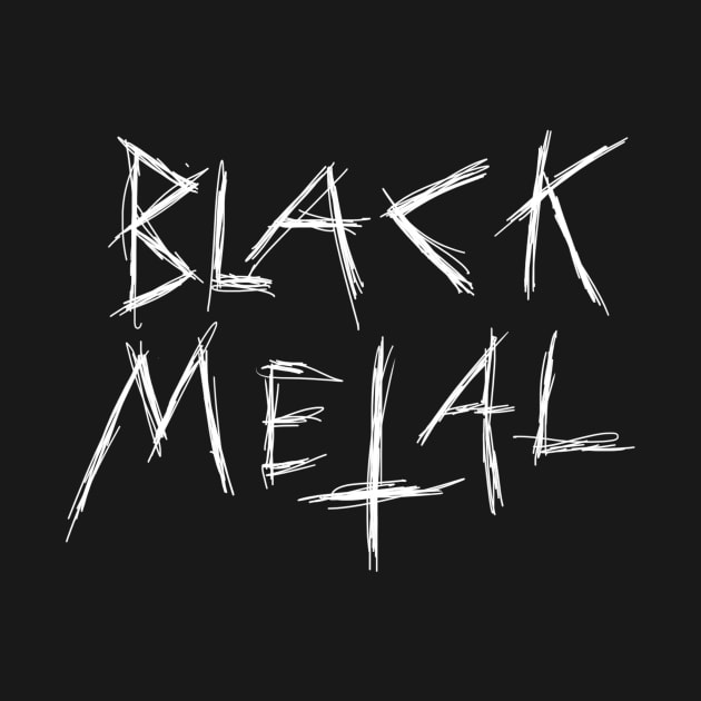 Dark and Gritty BLACK METAL text version 2 by MacSquiddles