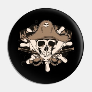 skull pirate Pin