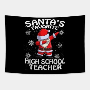 Santas Favorite High School Teacher Christmas Tapestry