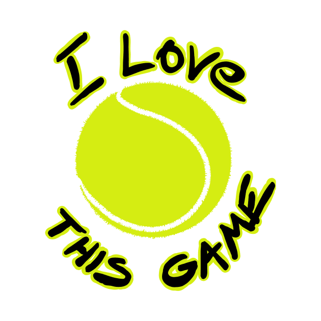 I love this game - tennis by Hot-Mess-Zone