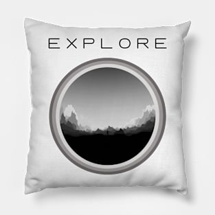 Go Outside And Explore Pillow