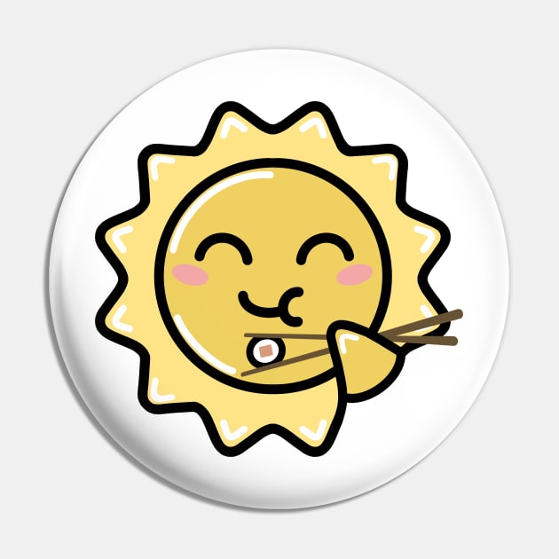 Sushi And Sunshine Pin by SYLPAT