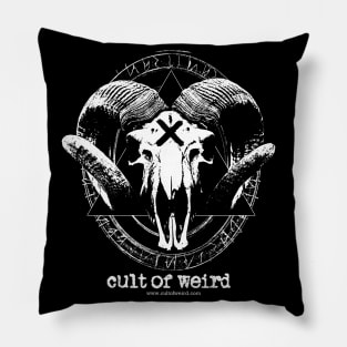 Goat Skull Pillow