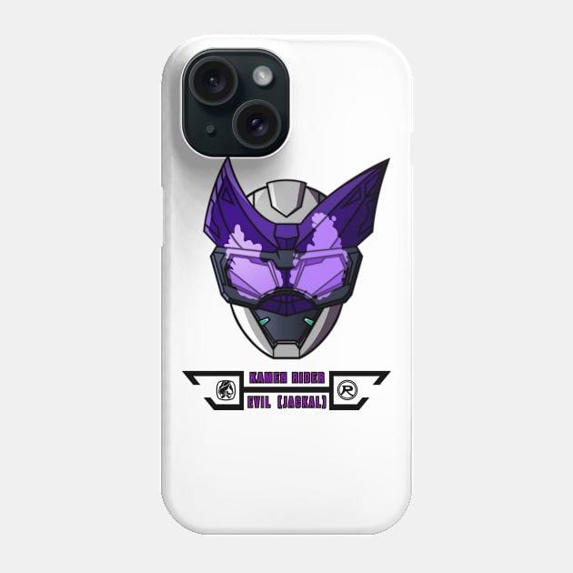 KR REVICE ( EVIL / JACKAL GENOME ) Phone Case by Ryuki Kento Art