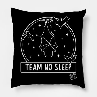 Team No Sleep Bats Pillow