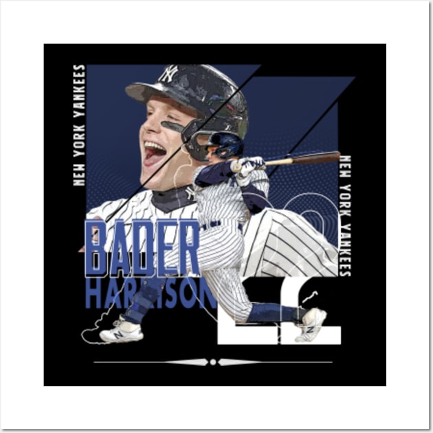 NEW!!! Harrison Bader T Shirt New York Baseball Harrison Bader Debut NY  Yankees