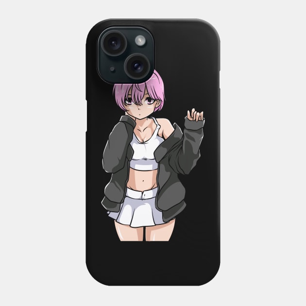 Cute Anime Girl Kawaii Waifu Senpai Japanese Phone Case by theperfectpresents