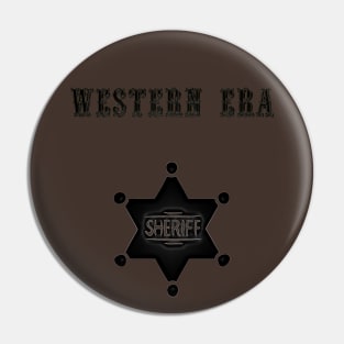 Western Era - Sheriff Badge 2 Pin