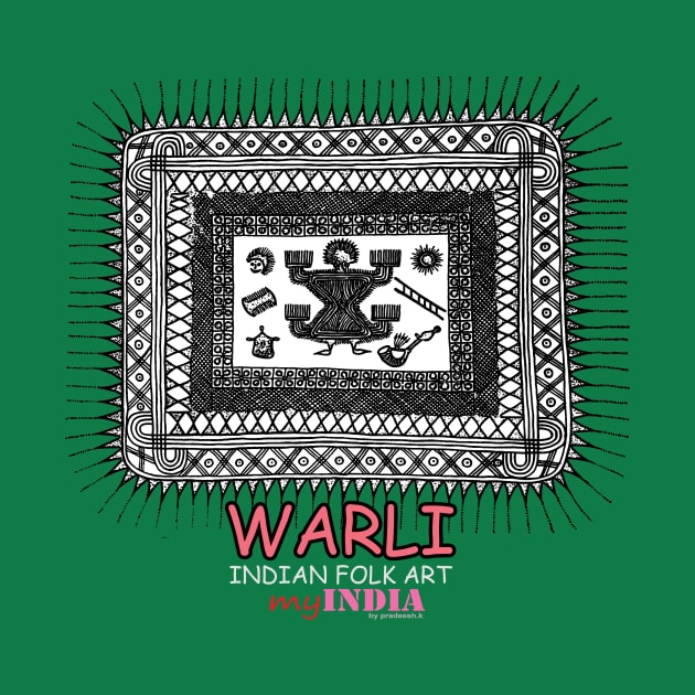 warli art by Pradeeshk