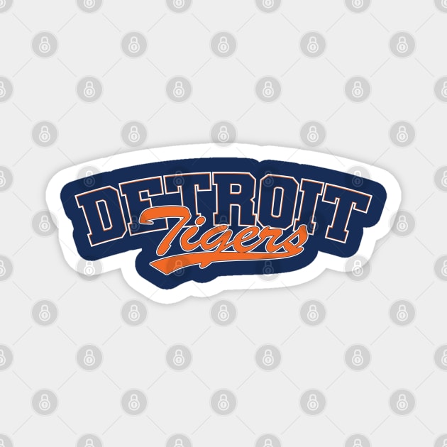 Detroit Tigers Magnet by Nagorniak
