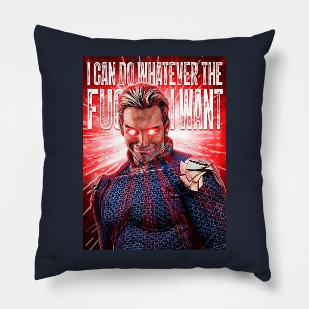 I can do whatever the F I want Pillow by creativespero