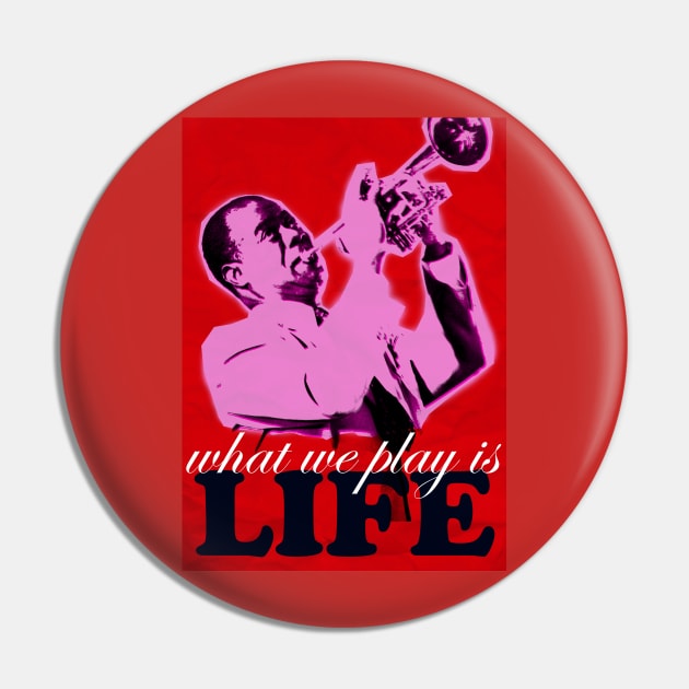 Louis Armstrong - What we play is LIFE 1 Pin by pahleeloola