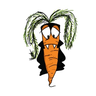 Carrot Vampire Halloween T-Shirt
