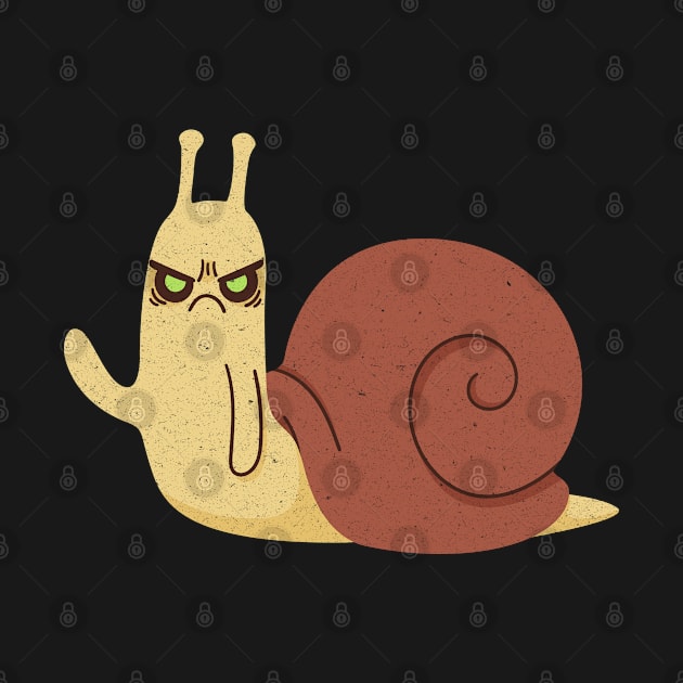 Possessed snail by Nikamii