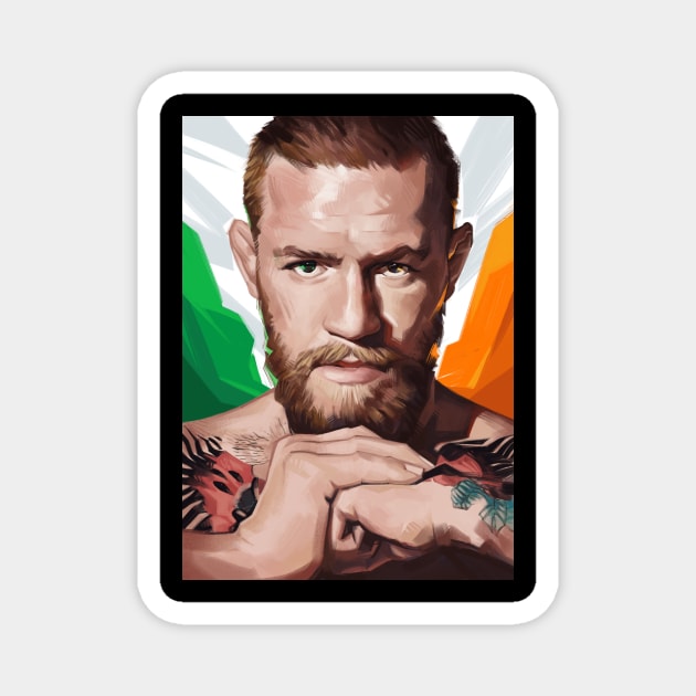 Conor McGregor Magnet by nabakumov